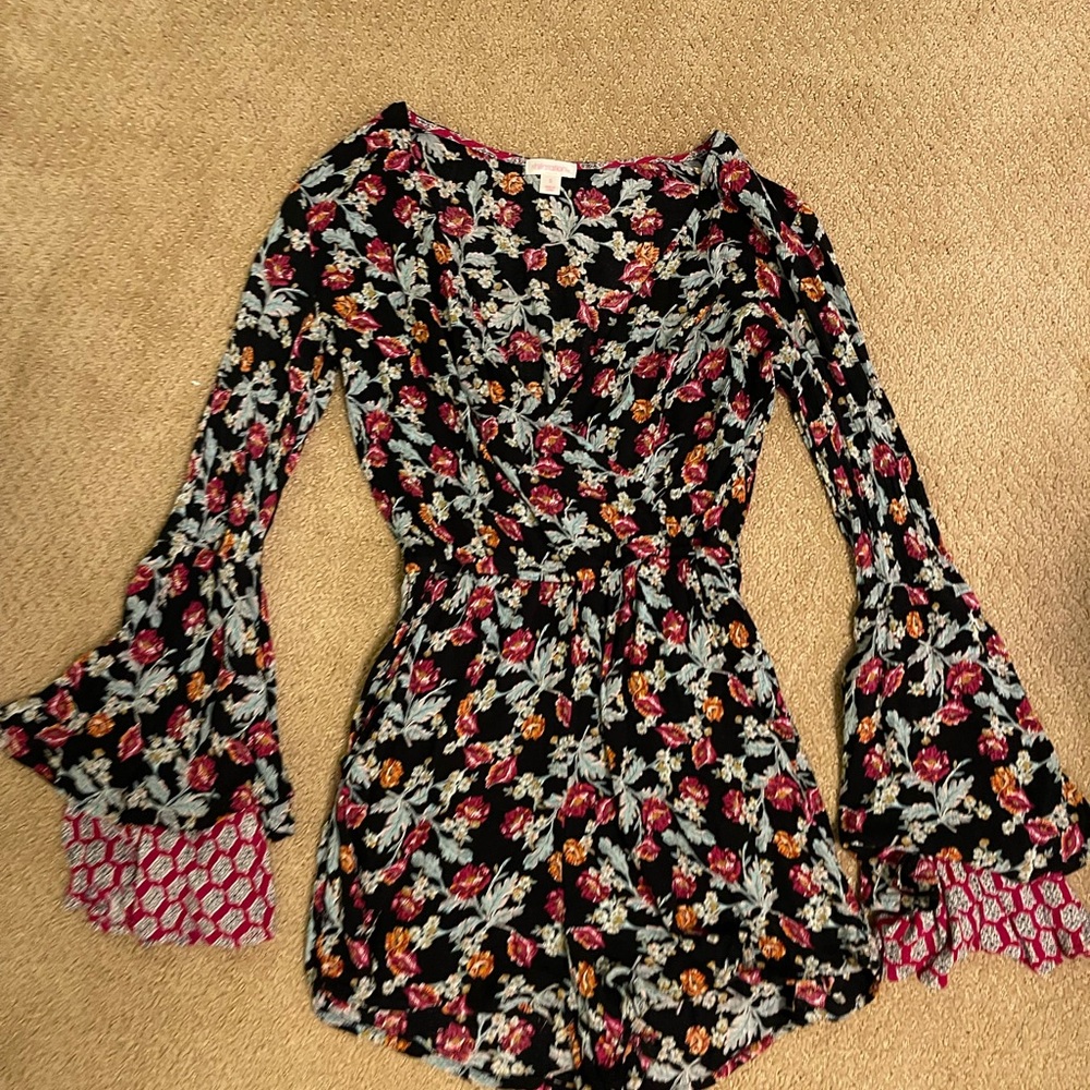 Long sleeve romper
